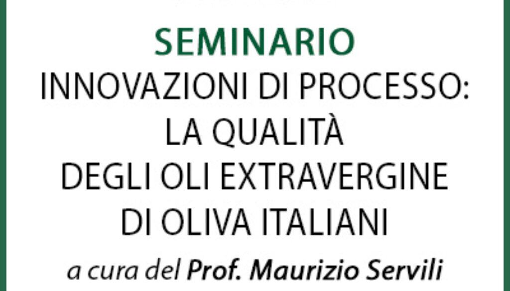 SEMINARIO – Centro Congressi della Camera di Commercio dell’Umbria